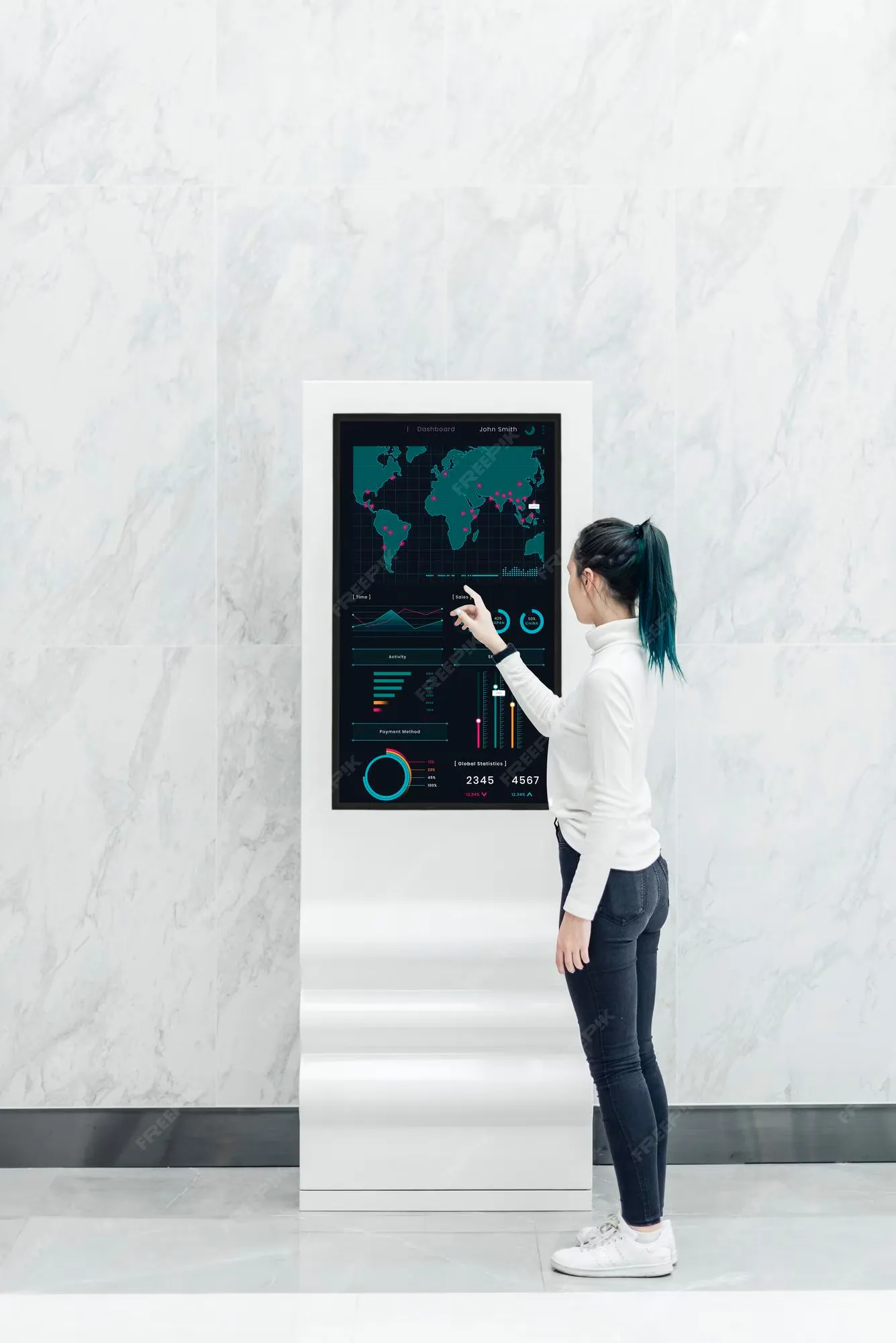 Check-in Area Displays UAE